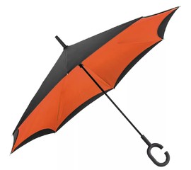 Оранжевые зонты-трости купить оптом 