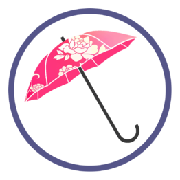 Женские зонты трости