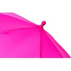 Детский 17-дюймовый ветрозащитный зонт Nina, фуксия