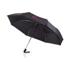 Складной зонт-автомат Deluxe, d96 см, черный