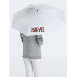 Зонт складной Marvel Avengers, белый