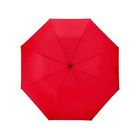 Зонт складной Андрия, ярко-красный