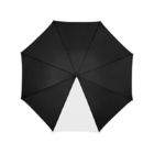 Зонт-трость Lucy 23 полуавтомат, черный/белый