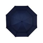 Зонт-трость Newport 30 противоштормовой, темно-синий