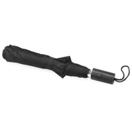 Зонт складной Tulsa, полуавтоматический, 2 сложения, с чехлом, черный