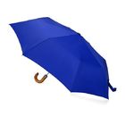 Зонт складной Cary, полуавтоматический, 3 сложения, с чехлом, темно-синий