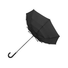 Зонт-трость Wind, полуавтомат, черный