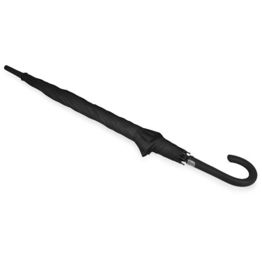 Зонт-трость Bergen, полуавтомат, черный