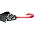 23-дюймовый ветрозащитный полуавтоматический зонт Felice, красный
