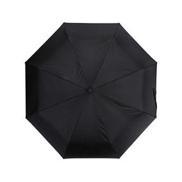 Зонт-полуавтомат складной Motley с цветными спицами, черный/синий