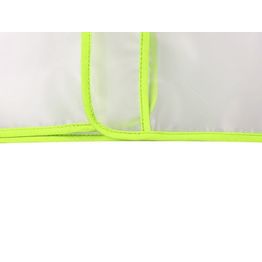 Дождевик Providence, прозрачный/зеленый с чехлом