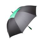 Зонт-трость для гольфа XL, черный/зеленый