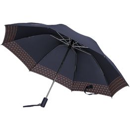 Зонт складной Up Way, автомат, синий с оранжевым