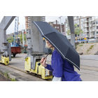 Компактный зонт Impact из RPET AWARE™ со светоотражающей полосой, d96 см 