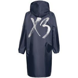 Дождевик «ХЗ», темно-синий с серебристым, размер XL