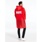 Дождевик Marvel, красный, размер M