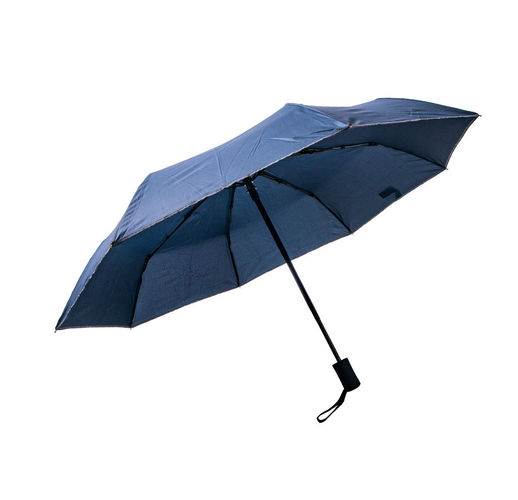 Зонт LONDON складной, автомат; темно-синий; D=100 см; нейлон