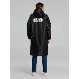 Дождевик со светоотражающими элементами Star Wars, черный, размер XXL