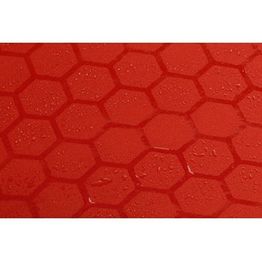 Зонт-трость полуавтомат Wetty с проявляющимся рисунком, красный