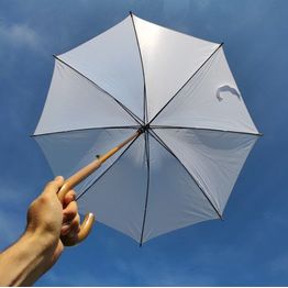 !ВНИМАНИЕ АКЦИЯ! Зонт-трость с деревянной изогнутой ручкой 