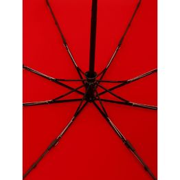 Зонт автомат однотонный Красный, 3 сложения