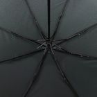 Зонт АРТ однотонный Зеленый, 3 сложения, механика