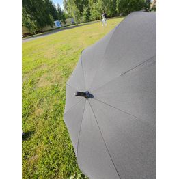 Зонт в чехле Мужской, Черный, Премиум, Автомат, 8 спиц, d119