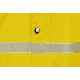 Длинный дождевик Lanai  из полиэстера со светоотражающей тесьмой, желтый