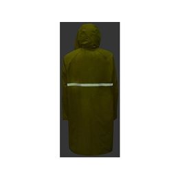 Длинный дождевик Lanai  из полиэстера со светоотражающей тесьмой, желтый