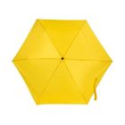 Складной компактный механический зонт Super Light, желтый