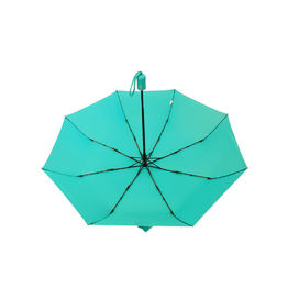 Зонт складной Spring, ПОЛНЫЙ АВТОМАТ, бирюзовый (Качественные зонты, СУПЕР цена!)