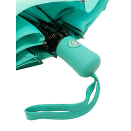 Зонт складной Spring, ПОЛНЫЙ АВТОМАТ, бирюзовый (Качественные зонты, СУПЕР цена!)