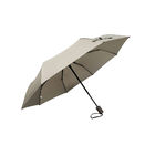 Зонт складной Spring, ПОЛНЫЙ АВТОМАТ, серый (Качественные зонты, СУПЕР цена!)