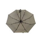 Зонт складной Spring, ПОЛНЫЙ АВТОМАТ, серый (Качественные зонты, СУПЕР цена!)