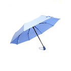 Зонт складной Spring, ПОЛНЫЙ АВТОМАТ, голубой (Качественные зонты, СУПЕР цена!)