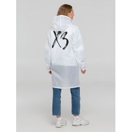 Дождевик «ХЗ», белый, размер XL
