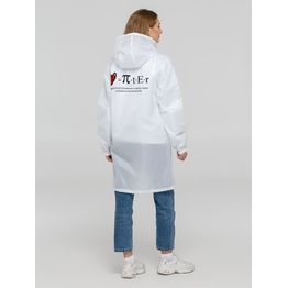 Дождевик «Формула Питера», белый, размер L