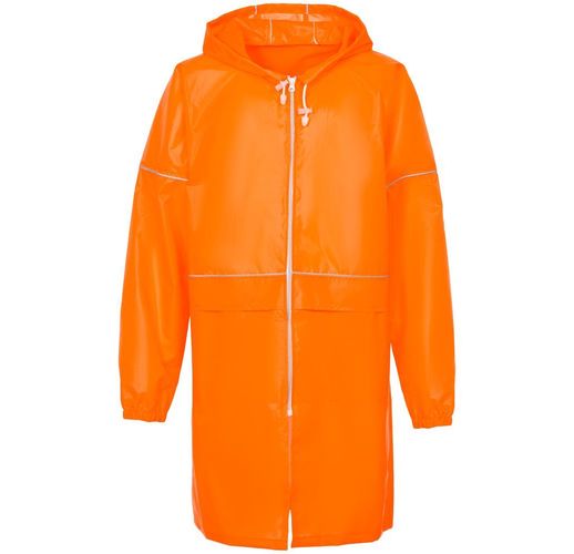 Дождевик со светоотражающими элементами Rainman Tourist Blink, оранжевый неон, размер M