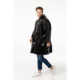 Дождевик-плащ CloudTime, черный