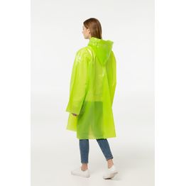 Дождевик-плащ CloudTime, зеленое яблоко