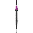 Зонт-трость Highlight, черный с фиолетовым