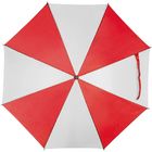 Зонт-трость Milkshake, белый с красным