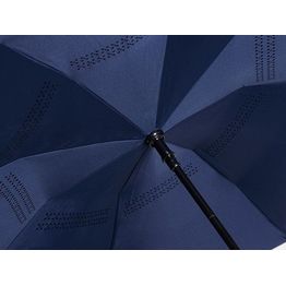Зонт-трость наоборот Inversa, полуавтомат, темно-синий