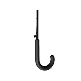 Зонт-трость Reviver с куполом из переработанного пластика, белый