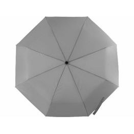 Зонт Picau из переработанного пластика в сумочке, серый