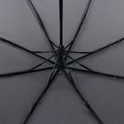 Серый складной зонт