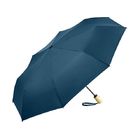 Зонт складной 5429 ÖkoBrella из бамбука, полуавтомат, navy