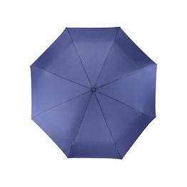 Зонт складной Irvine, полуавтоматический, 3 сложения, с чехлом, темно-синий