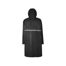 Длинный дождевик Lanai из полиэстера со светоотражающей тесьмой, черный