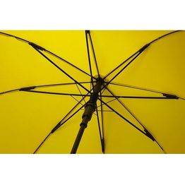 Зонт-трость полуавтомат Wetty с проявляющимся рисунком, желтый (P)